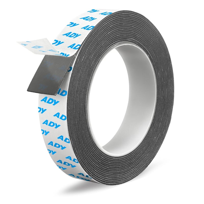 ADY Removable Double Sided Foam Tape Heavy Duty 1in x 20ft,Adhesive Foam Tape for Walls,Damage Free Picture Hanging Adhesive Strips for Office Rent Room, Poster Mounting Tape - Image 1
